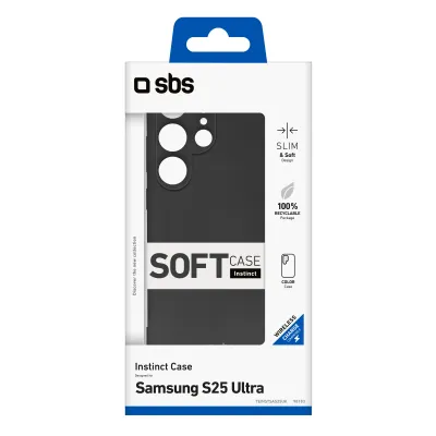 SBS - Puzdro Instinct pre Samsung Galaxy S25 Ultra, čierna