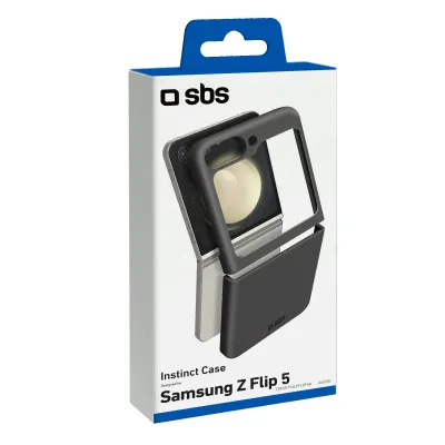 SBS - Puzdro Instinct pre Samsung Galaxy Z Flip5, čierna