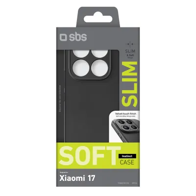 SBS - Puzdro Instinct pre Xiaomi 17, čierna