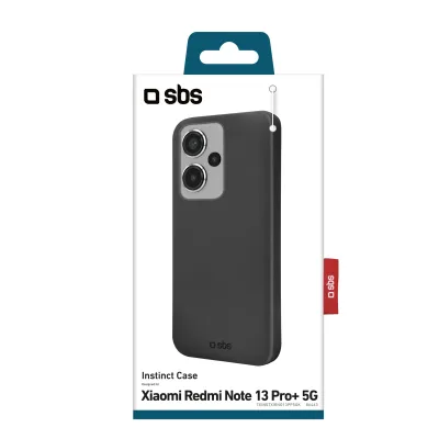 SBS - Puzdro Instinct pre Xiaomi Redmi Note 13 Pro+ 5G, čierna