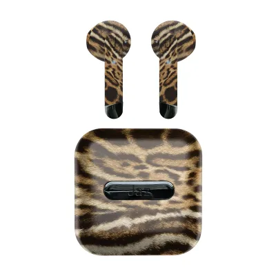 JAZ - Bezdrôtové slúchadlá TWS Hoox s nabíjacím puzdrom 400 mAh, wild cheetah