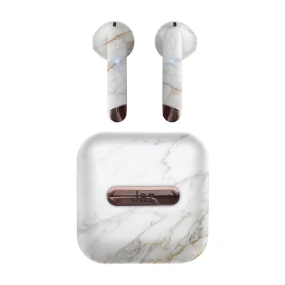 JAZ - Bezdrôtové slúchadlá TWS Hoox s nabíjacím puzdrom 400 mAh, marble color