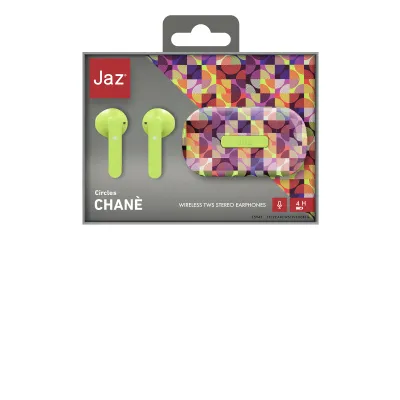 JAZ - Bezdrôtové slúchadlá TWS Chané s nabíjacím puzdrom 400 mAh, circles
