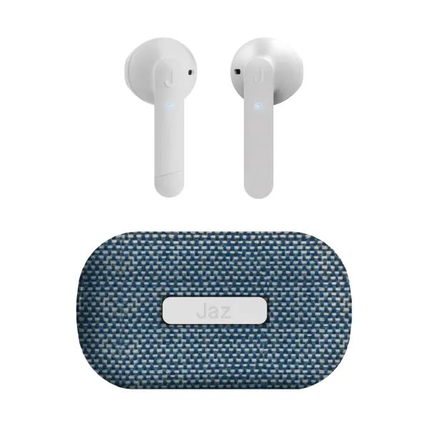 JAZ - Bezdrôtové in-ear stereo slúchadlá TWS Chané, jeans