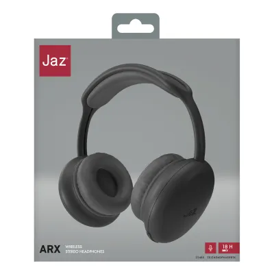 JAZ - Bezdrôtové stereo slúchadlá ARX, čierna