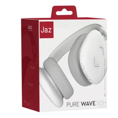 JAZ - Bezdrôtové slúchadlá Pure Wave, biela