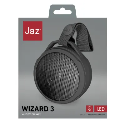 JAZ - Bezdrôtový reproduktor Wizard 3, čierna