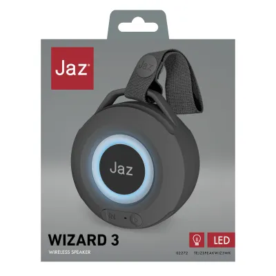 JAZ - Bezdrôtový reproduktor Wizard 3, čierna