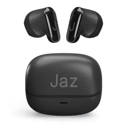 JAZ - Bezdrôtové slúchadlá TWS ORION, čierna