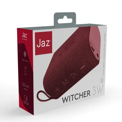 JAZ - Bezdrôtový reproduktor Witcher 3, červená