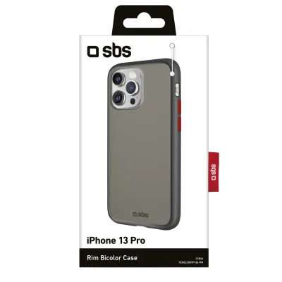 SBS - Puzdro Rim pre iPhone 13 Pro, čierna