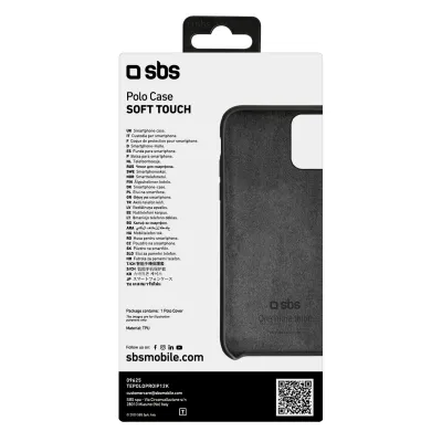 SBS - Puzdro Polo One pre iPhone 12 mini, čierna