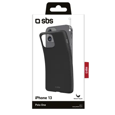 SBS - Puzdro Polo One pre iPhone 13, čierna