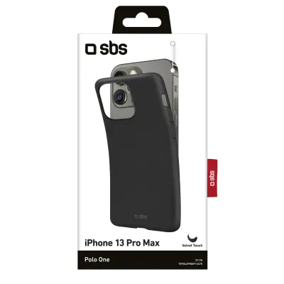 SBS - Puzdro Polo One pre iPhone 13 Pro Max, čierna