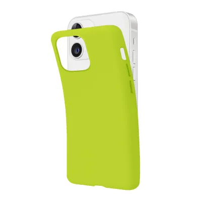 SBS - Puzdro Rainbow pre iPhone 12/12 Pro, acid green