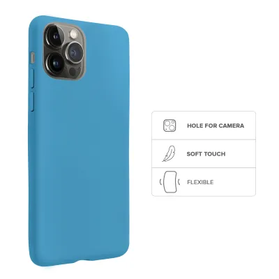 SBS - Puzdro Rainbow pre iPhone 12 Pro Max, cerulean