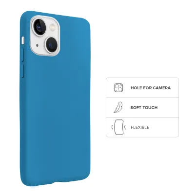 SBS - Puzdro Rainbow pre iPhone 13, sea blue
