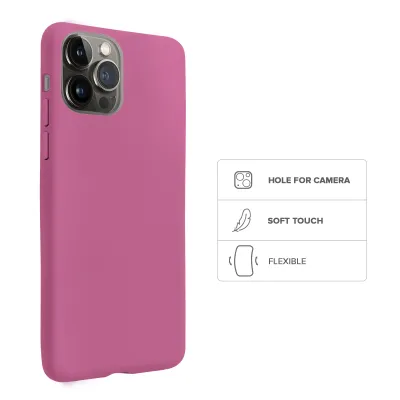 SBS - Puzdro Rainbow pre iPhone 14 Pro, fuchsia