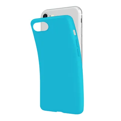 SBS - Puzdro Rainbow pre iPhone SE 2022/SE 2020/8/7, aquamarine