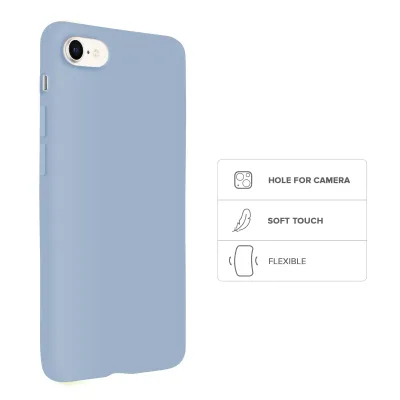 SBS - Puzdro Rainbow pre iPhone SE 2022/SE 2020/8/7, cement