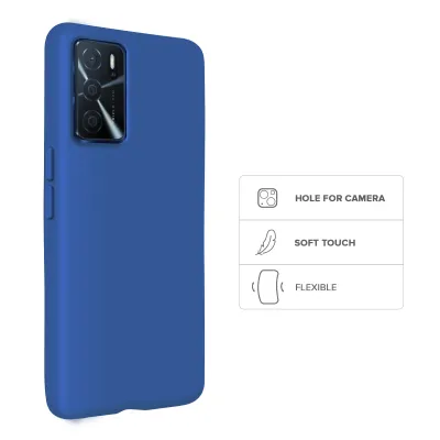 SBS - Puzdro Rainbow pre OPPO A16/A16s/A54 4G, deep sea