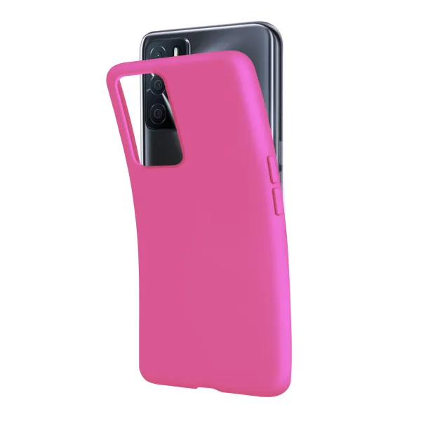 SBS - Puzdro Rainbow pre OPPO A16/A16s/A54 4G, fuchsia