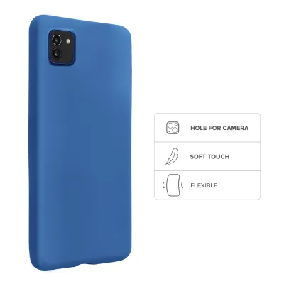SBS - Puzdro Rainbow pre Samsung Galaxy A03, deep sea