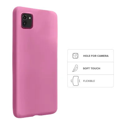 SBS - Puzdro Rainbow pre Samsung Galaxy A03, fuchsia