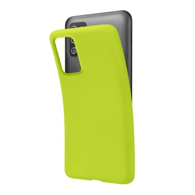 SBS - Puzdro Rainbow pre Samsung Galaxy A03s, acid green