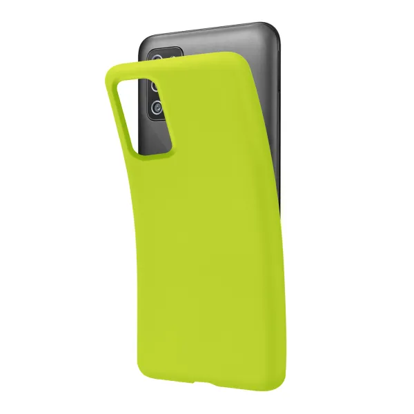 SBS - Puzdro Rainbow pre Samsung Galaxy A03s, acid green