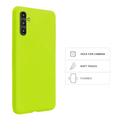 SBS - Puzdro Rainbow pre Samsung Galaxy A13 5G, acid green