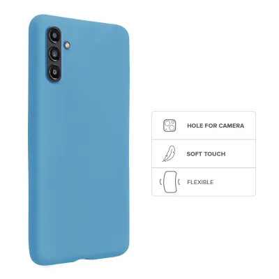 SBS - Puzdro Rainbow pre Samsung Galaxy A13 5G, cerulean