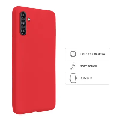 SBS - Puzdro Rainbow pre Samsung Galaxy A13 5G, červená