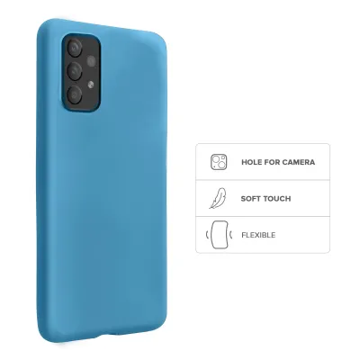 SBS - Puzdro Rainbow pre Samsung Galaxy A73, cerulean