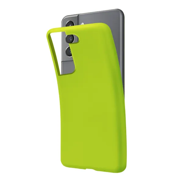 SBS - Puzdro Rainbow pre Samsung Galaxy S22, acid green