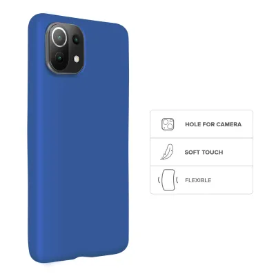 SBS - Puzdro Rainbow pre Xiaomi Mi 11 Lite/Mi 11 Lite NE, deep sea