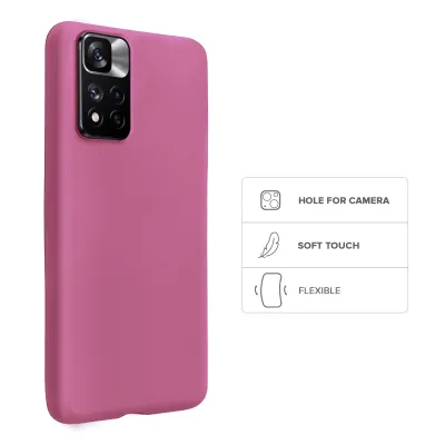 SBS - Puzdro Rainbow pre Xiaomi Redmi Note 11, fuchsia