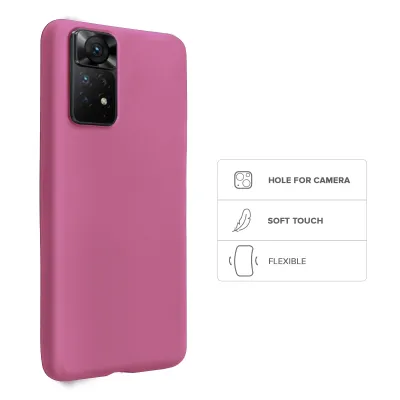 SBS - Puzdro Rainbow pre Xiaomi Redmi Note 11 Pro/Note 11 Pro Plus, fuchsia