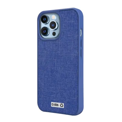 SBS - Puzdro R-Case pre iPhone 13 Pro, recyklované, modrá