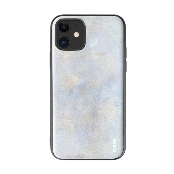 SBS - Puzdro Reflective pre iPhone 11, strieborná 