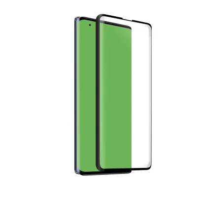 SBS - Tvrdené sklo 4D Full Glass pre Motorola Edge Plus, čierna