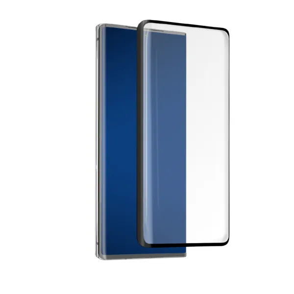 SBS - Tvrdené sklo 4D Full Glass pre Galaxy Note20 Ultra, čierna