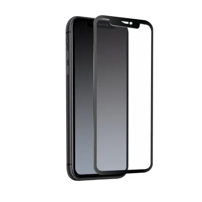 SBS - Tvrdené sklo 4D Full Glass pre iPhone 11/XR, čierna