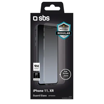 SBS - Tvrdené sklo pre iPhone 11/XR, číra