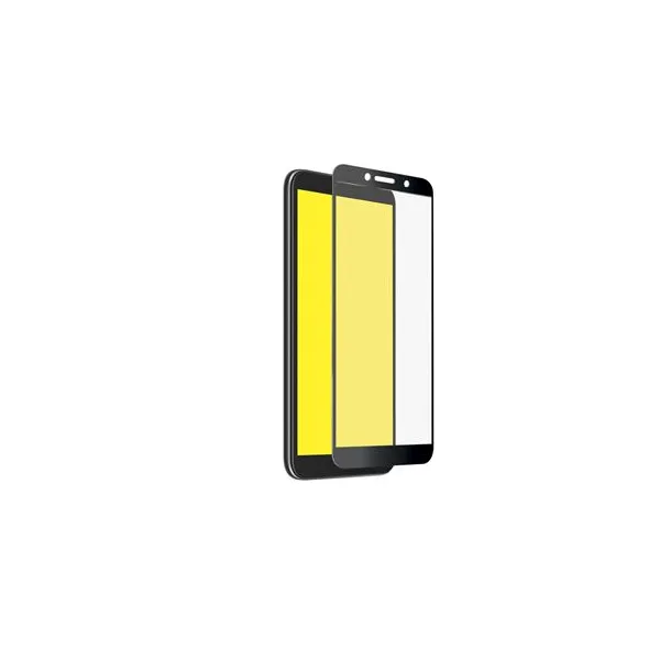 SBS - Tvrdené sklo Full Cover pre Huawei Y5p, čierna
