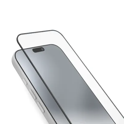 SBS - Tvrdené sklo Full Cover pre iPhone 17 Air, čierna