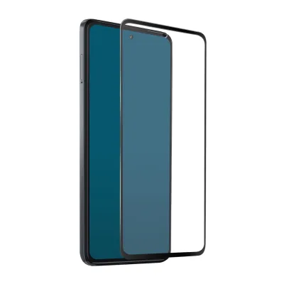 SBS - Tvrdené sklo Full Cover pre Motorola Moto E32/E32s, čierna