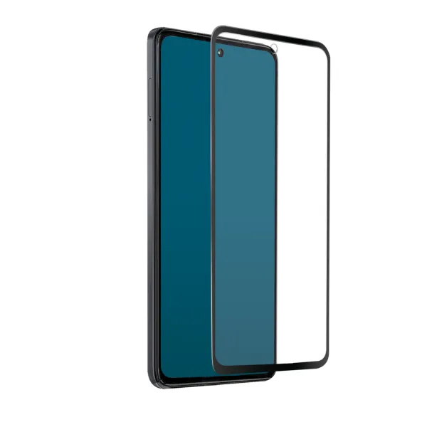 SBS - Tvrdené sklo Full Cover pre Motorola Moto G84 5G/G82 5G/G52 5G, čierna