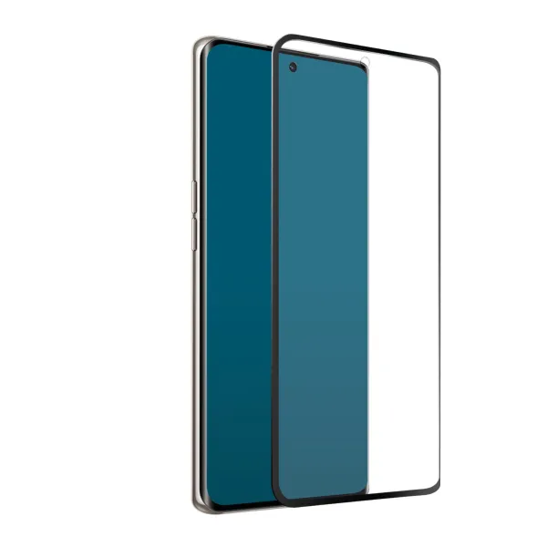 SBS - Tvrdené sklo Full Cover pre OPPO A98, čierna