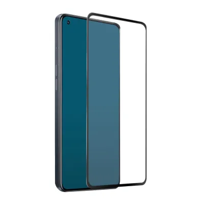SBS - Tvrdené sklo Full Cover pre OPPO Reno7 Lite 5G/Reno7 Z 5G/Reno7 SE 5G/Reno7 5G, čierna